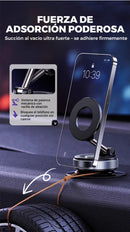 Soporte Magnético 360° para Celular con Ventosa Súper Firme