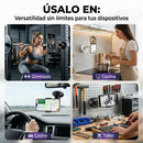 Soporte Magnético 360° para Celular con Ventosa Súper Firme